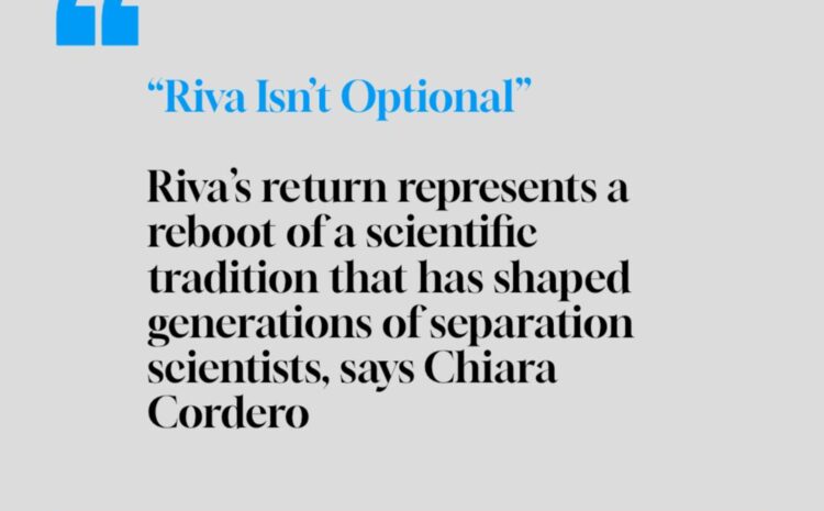  Riva isn’t optional!